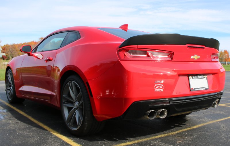 Th Generation Camaro Painted Stage Rear Spoiler And Camaro Ss Front